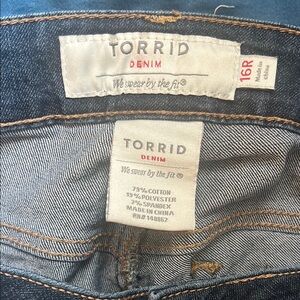 Torrid Classic Blue Denim Jeans